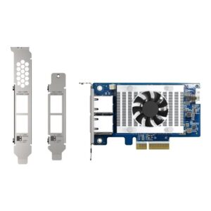 Alternative view of QNAP QXG-10G2T-X710 adaptador y tarjeta de red Interno Ethernet 1000 Mbit/s