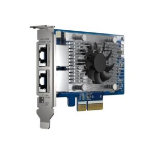 QNAP QXG-10G2T-X710 adaptador y tarjeta de red Interno Ethernet 1000 Mbit/s QNAP QXG-10G2T-X710 adaptador y tarjeta de red Interno Ethernet 1000 Mbit/s