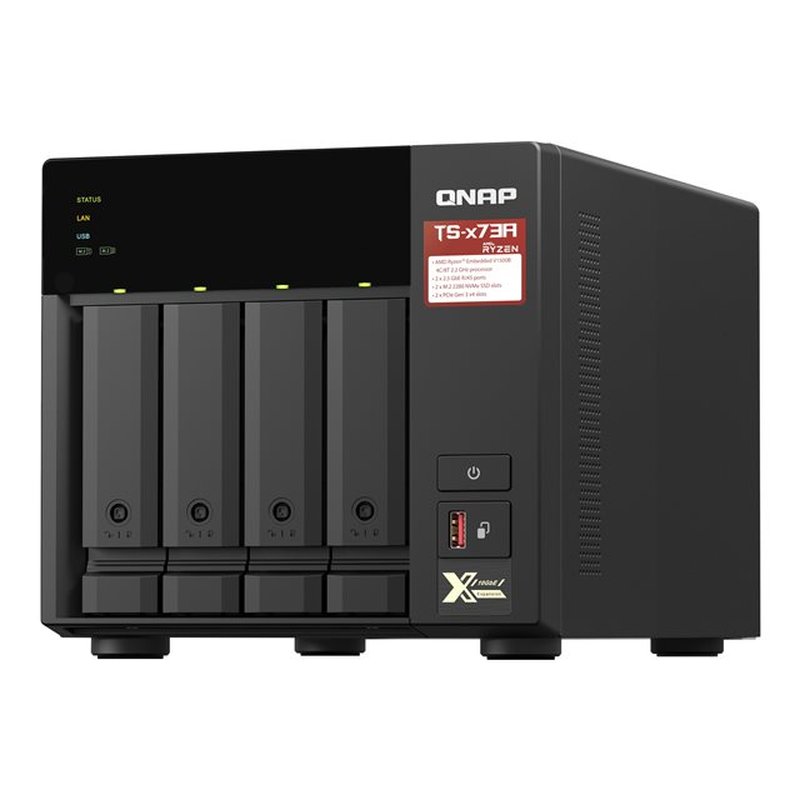 QNAP TS-473A NAS Torre Ethernet Negro V1500B QNAP TS-473A NAS Torre Ethernet Negro V1500B