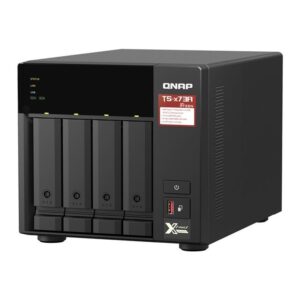 Alternative view of QNAP TS-473A NAS Torre Ethernet Negro V1500B