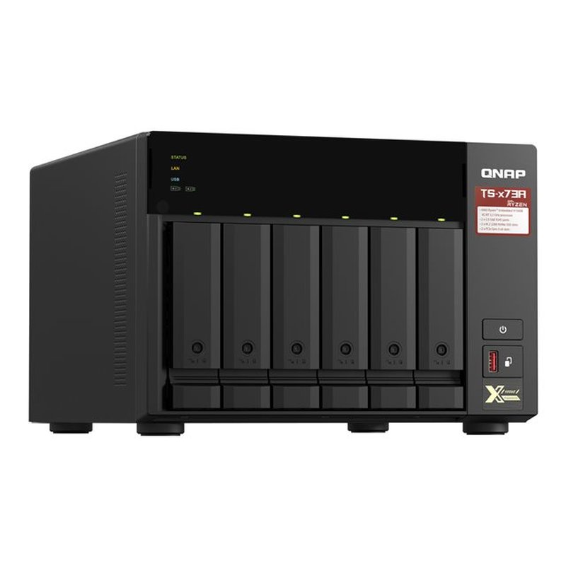 QNAP TS-673A NAS Torre Ethernet Negro V1500B QNAP TS-673A NAS Torre Ethernet Negro V1500B - Imagen 5