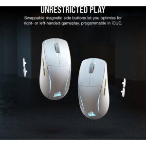 RATON CORSAIR M75 WIRELESS BLANCO CH-931D011-EU