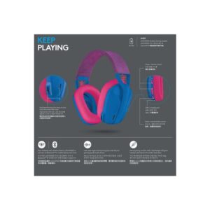 Reacondicionado | G435 LIGHTSPEED Wless Gaming HeadsetBLUE