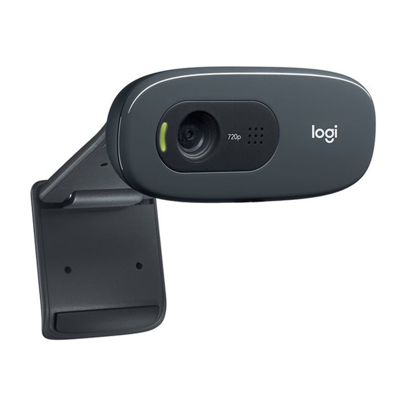 Reacondicionado | Logitech C270 HD cámara web 3 MP 1280 x 720 Pixeles USB 2.0 Negro - Imagen 3