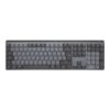 Reacondicionado | Logitech MX Mechanical teclado RF Wireless + Bluetooth QWERTY Internacional de EE.UU. Grafito, Gris
