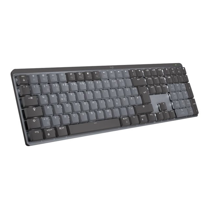 Reacondicionado | Logitech MX Mechanical teclado RF Wireless + Bluetooth QWERTY Internacional de EE.UU. Grafito, Gris - Imagen 2