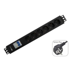 Regleta Rack Wp 1u 12 Enchufes