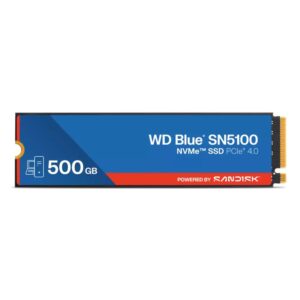 SSD WD BLUE SN5100 500 GB M.2 PCI EXPRESS 4.0 NVME QLC 3D NAND