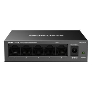 SWITCH MERCUSYS MS150GS DESKTOP 5 PORT GIGABIT