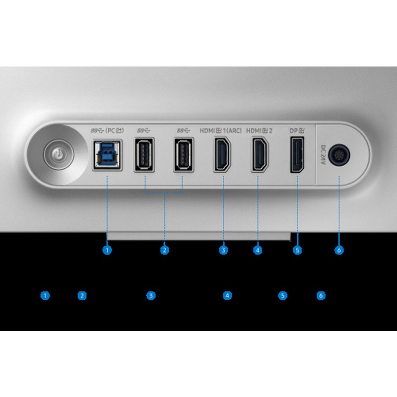 Samsung G80SD pantalla para PC 81,3 cm (32") 3840 x 2160 Pixeles 4K Ultra HD OLED Plata - Imagen 17