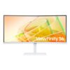 Samsung LS34C650TAU pantalla para PC 86,4 cm (34") 3440 x 1440 Pixeles 4K Ultra HD LED Blanco