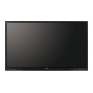 Sharp PN-LC862 Pantalla plana para señalización digital 2,18 m (86") LCD Wifi 450 cd / m² 4K Ultra HD Negro Pantalla táctil Procesador incorporado Android 11 16/7