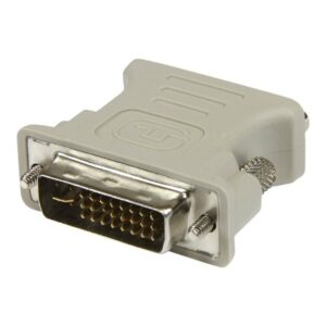 StarTech.com Adaptador Conversor DVI-I a VGA - DVI-I Macho - HD15 Hembra - Blanco