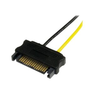 Alternative view of StarTech.com Cable Adaptador 15cm Alimentación SATA a Conector 6 Pines de Corriente de Tarjeta Gráfica PCI Express PCIe