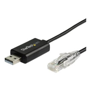 StarTech.com Cable de 1,8m Rollover para Consola Cisco - USB a RJ45