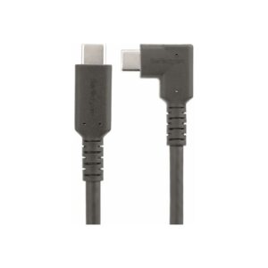 Alternative view of StarTech.com Cable de 1m USB-C Resistente Acodado a la Derecha - USB 3.2 Gen 2 (10 Gbps) - Cable de Transferencia USB Tipo C - DP de Modo Alt 4K 60Hz - PD 100W - Cable USBC de 90 Grados