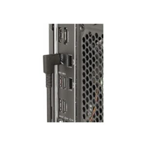 StarTech.com Cable de 1m USB-C Resistente Acodado a la Derecha - USB 3.2 Gen 2 (10 Gbps) - Cable de Transferencia USB Tipo C - DP de Modo Alt 4K 60Hz - PD 100W - Cable USBC de 90 Grados