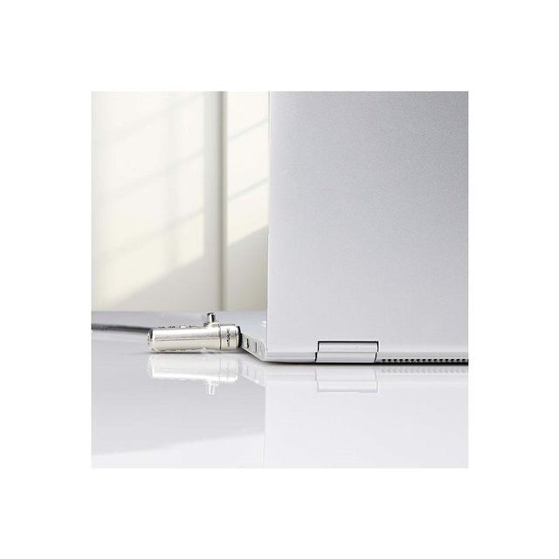 StarTech.com Cable de Seguridad Delgado para Portátil Compatible con Noble Wedge® de 1,5m - Cable Antirrobo para Portátil con Candado de Combinación - Cable Resistente a los Cortes - Imagen 8