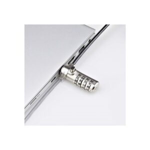 StarTech.com Cable de Seguridad de 1,5m con Candado Delgado Compatible con Nano de Combinación para Portátil - Cable Antirrobo para Ordenador Portátil - Combinación de 4 Dígitos