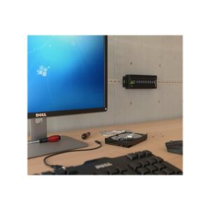 StarTech.com Hub Industrial de 10 Puertos USB 3.0 con Protección Antiestática ESD y Protección de Picos de 350W StarTech.com Hub Industrial de 10 Puertos USB 3.0 con Protección Antiestática ESD y Protección de Picos de 350W