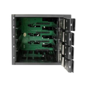 StarTech.com Rack Móvil Backplane con 4 Bahías Hot Swap de 3,5" sin Bandeja SAS SATA - de Intercambio en Caliente