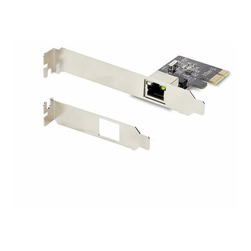 StarTech.com Tarjeta de Red PCI Express de 1 Puerto Gigabit - Adaptador Ethernet PCIe RJ45 - 10/100/1000Mbps - Tarjeta LAN - Realtek RTL8111H - Windows y Linux - TAA - Imagen 2