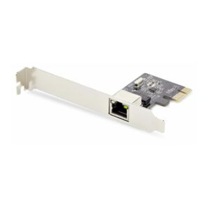 StarTech.com Tarjeta de Red PCI Express de 1 Puerto Gigabit - Adaptador Ethernet PCIe RJ45 - 10/100/1000Mbps - Tarjeta LAN - Realtek RTL8111H - Windows y Linux - TAA