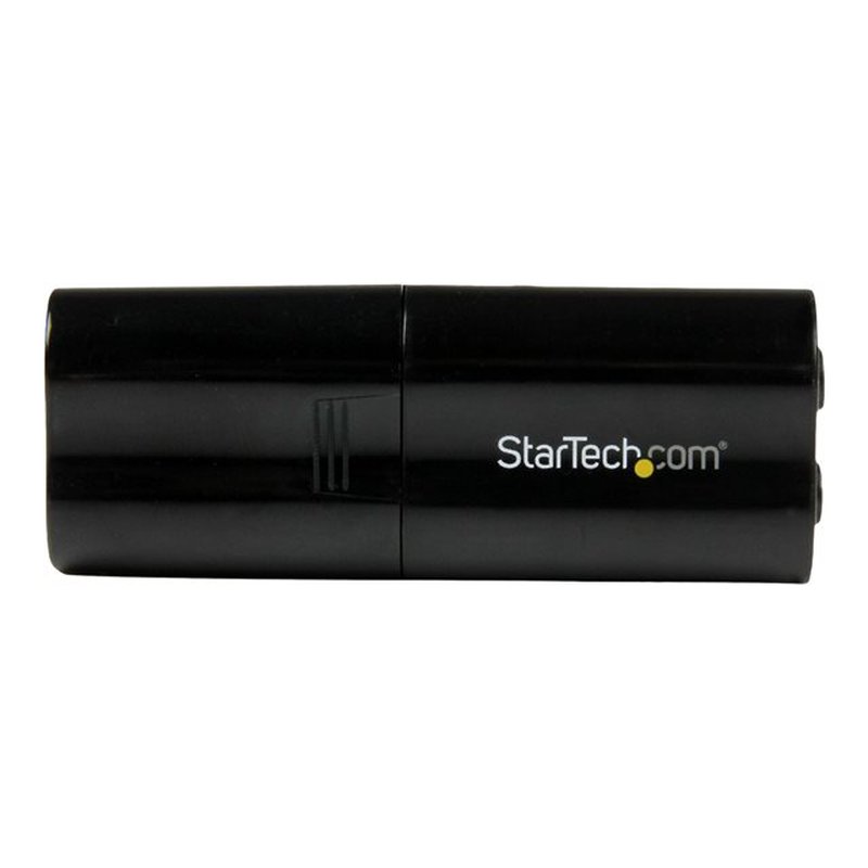 StarTech.com Tarjeta de Sonido Estéreo USB Externa Adaptador Conversor - Negro - Imagen 2