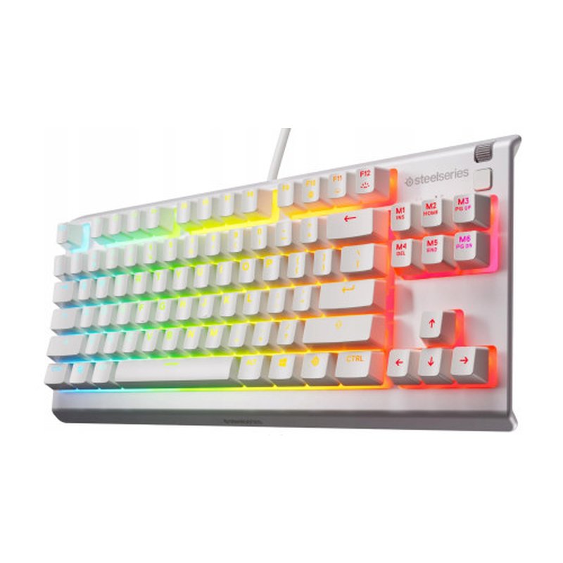 TECLADO STEELSERIES APEX 3 TKL (USA) BLANCO (64819) TECLADO STEELSERIES APEX 3 TKL (USA) BLANCO (64819)