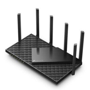 TP-Link Archer AXE75 router inalámbrico Gigabit Ethernet Tribanda (2.4 GHz / 5 GHz / 6 GHz) Negro TP-Link Archer AXE75 router inalámbrico Gigabit Ethernet Tribanda (2.4 GHz / 5 GHz / 6 GHz) Negro