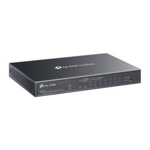 TP-Link Omada ES210GMP switch Gestionado Gigabit Ethernet (10/100/1000) Energía sobre Ethernet (PoE) Negro