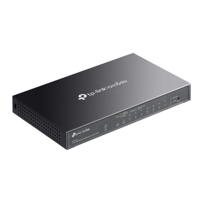 TP-Link Omada ES210GMP switch Gestionado Gigabit Ethernet (10/100/1000) Energía sobre Ethernet (PoE) Negro - Imagen 4