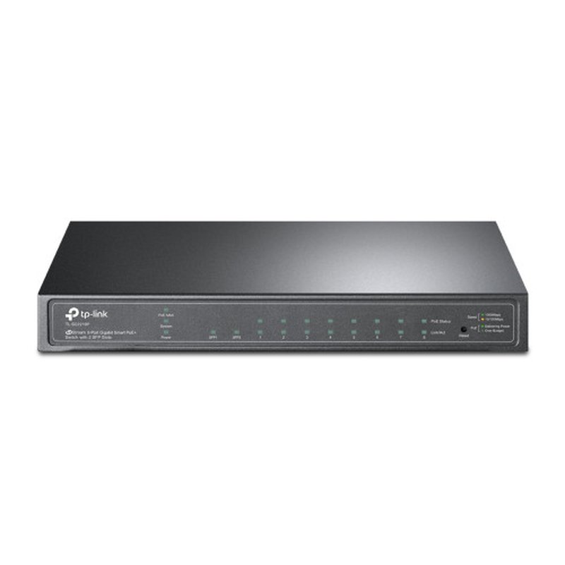 TP-Link Omada SG2210P switch Gestionado L2/L2+ Gigabit Ethernet (10/100/1000) Energía sobre Ethernet (PoE) Negro