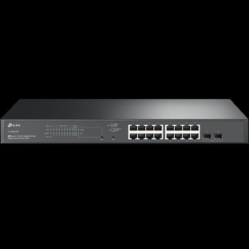 TP-Link Omada SG2218P switch Gestionado L2/L2+ Gigabit Ethernet (10/100/1000) Energía sobre Ethernet (PoE) 1U Negro TP-Link Omada SG2218P switch Gestionado L2/L2+ Gigabit Ethernet (10/100/1000) Energía sobre Ethernet (PoE) 1U Negro
