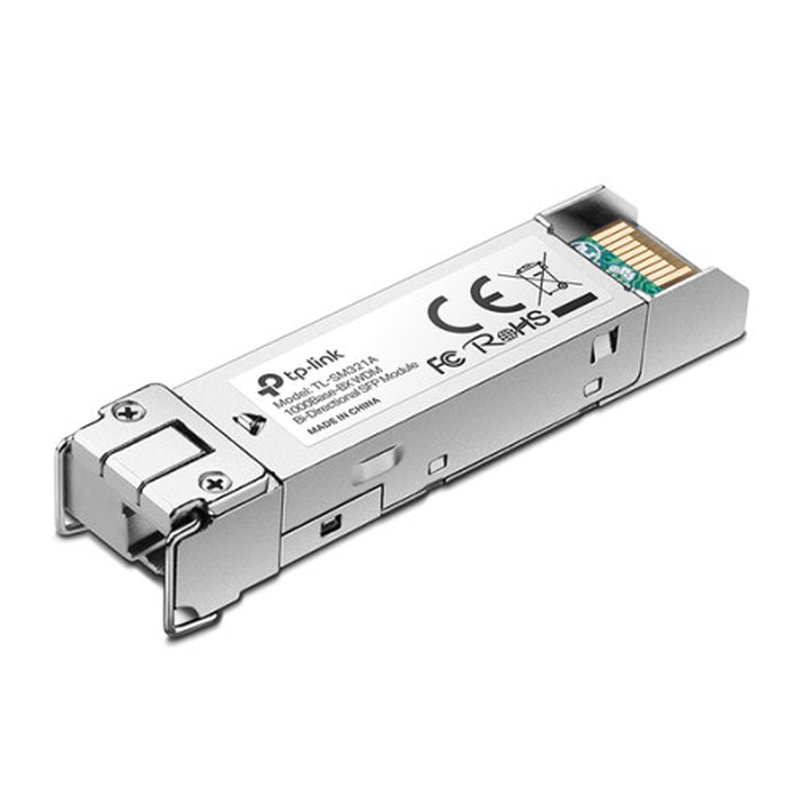 TP-Link TL-SM321B red modulo transceptor Fibra óptica 1250 Mbit/s SFP