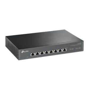 Alternative view of TP-Link TL-SX1008 switch No administrado 10G Ethernet (100/1000/10000) 1U Negro