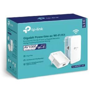 TP-Link TL-WPA7517 KIT adaptador de red PowerLine 1000 Mbit/s Ethernet Wifi Blanco