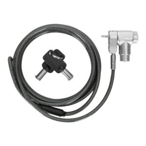 Targus ASP95MKGLX-25 cable antirrobo Plata 2 m