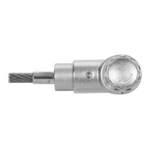 Targus ASP95MKGLX-25 cable antirrobo Plata 2 m