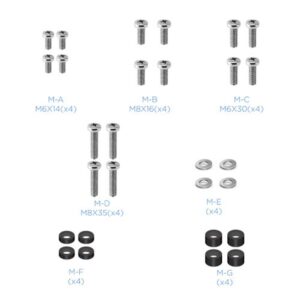 TooQ Mirage Soporte de Suelo con Regulación de Altura para Pantallas 37"-70"