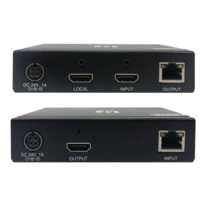 Tripp Lite B127A-1A1-BHBH extensor audio/video Transmisor y receptor de señales AV Negro