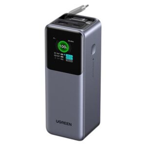 UGREEN 165W POWER BANK WITH RETRACTABLE CABLE