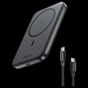Ugreen 25207 batería externa 5000 mAh Cargador inalámbrico Negro