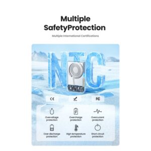 Ugreen 25208 batería externa 10000 mAh Cargador inalámbrico Beige Ugreen 25208 batería externa 10000 mAh Cargador inalámbrico Beige