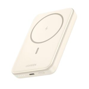 Ugreen 25208 batería externa 10000 mAh Cargador inalámbrico Beige Ugreen 25208 batería externa 10000 mAh Cargador inalámbrico Beige