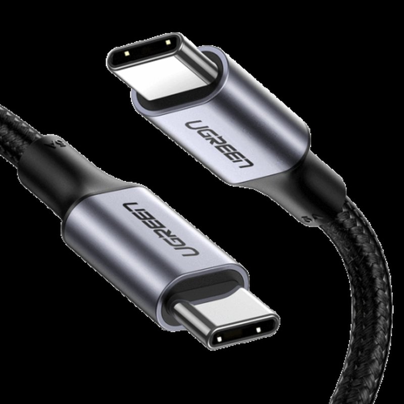 Ugreen 70427 cable USB USB 2.0 1 m USB C Negro, Plata Ugreen 70427 cable USB USB 2.0 1 m USB C Negro, Plata