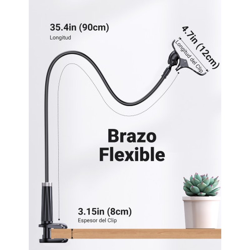 Ugreen 80906 soporte Soporte pasivo Teléfono móvil/smartphone Negro - Imagen 2