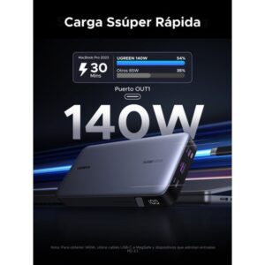 Ugreen 90597A batería externa 25000 mAh Gris Ugreen 90597A batería externa 25000 mAh Gris