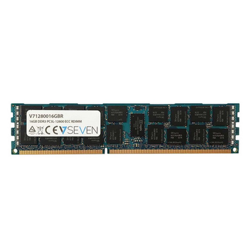 V7 16GB DDR3 PC3-12800 - 1600mhz SERVER ECC REG Server módulo de memoria - V71280016GBR V7 16GB DDR3 PC3-12800 - 1600mhz SERVER ECC REG Server módulo de memoria - V71280016GBR