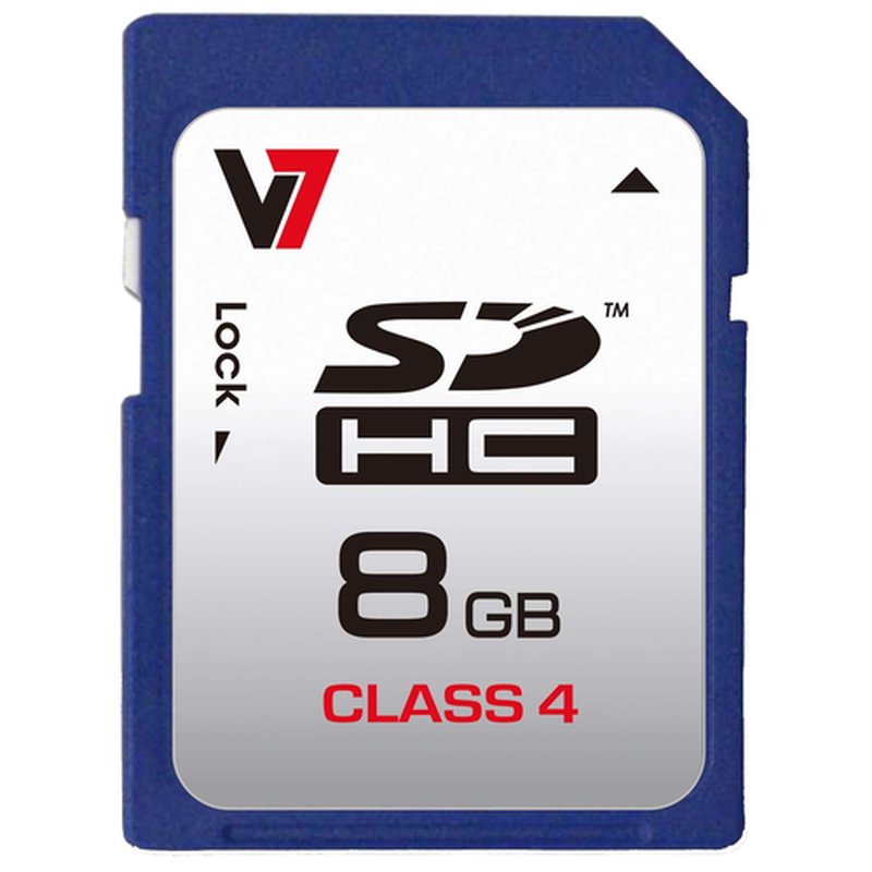 V7 SDHC 8 GB Clase 4 V7 SDHC 8 GB Clase 4